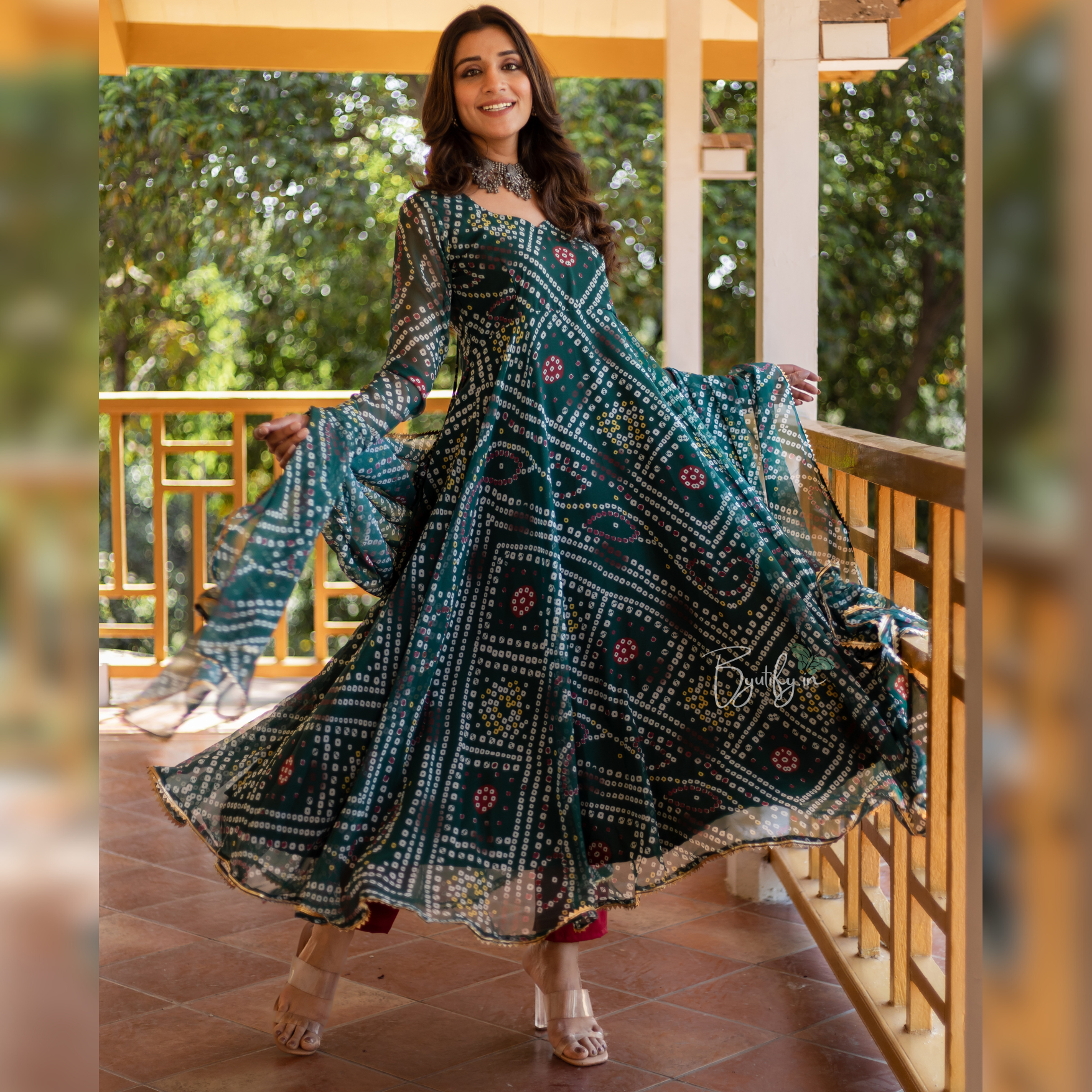 bandhani dress neck designs New Bandhani Dress Neck Design Bandhani Dress Back Neck Designs For Dress Material Bandhani
